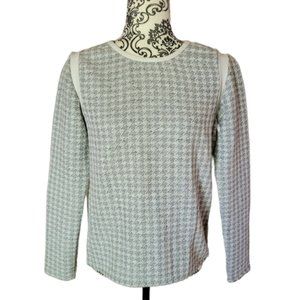 Maison Scotch Star de la Saison houndstooth sweater size small